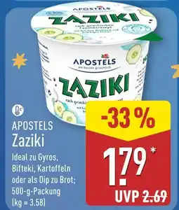 Aldi Nord Apostels zaziki Angebot