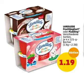 PENNY Landliebe fruchtjoghurt oder pudding Angebot