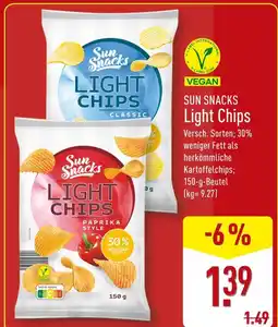Aldi Nord Sun snacks light chips classic Angebot