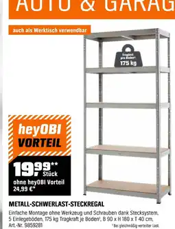 OBI Metall-schwerlast-steckregal Angebot