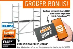OBI Krause kleingerüst corda Angebot