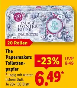 Lidl The papermakers toilettenpapier Angebot