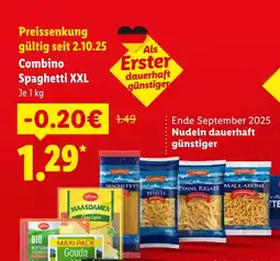 Lidl Combino spaghetti xxl Angebot