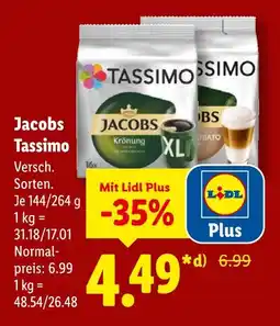 Lidl Jacobs tassimo krönung Angebot