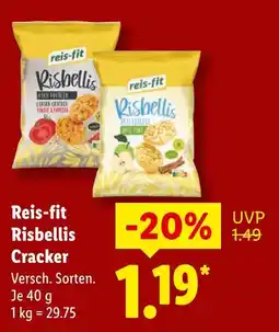 Lidl Reis-fit risbellis cracker Angebot