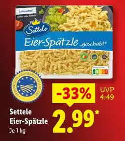 Lidl Settele eier-spätzle Angebot