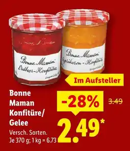 Lidl Bonne maman konfitüre/gelee Angebot