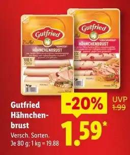 Lidl Gutfried hähnchenbrust Angebot