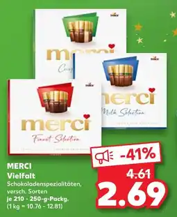 Kaufland Merci crispy selection Angebot
