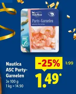 Lidl Nautica asc party-garnelen Angebot