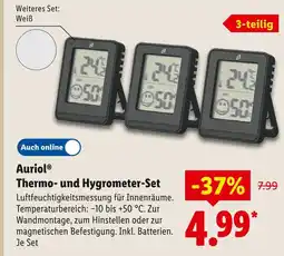 Lidl Auriol thermo- und hygrometer-set Angebot
