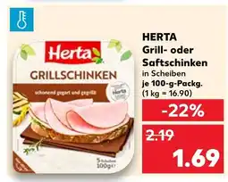 Kaufland Herta grillschinken Angebot