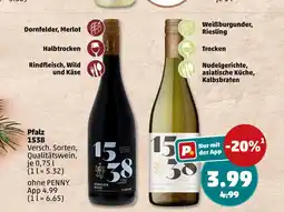 PENNY Pfalz 1538 qualitätswein Angebot