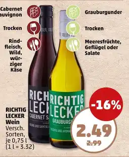 PENNY Richtig lecker cabernet sauvignon Angebot