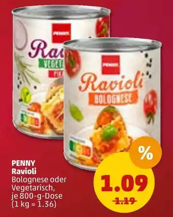 PENNY Penny ravioli Angebot