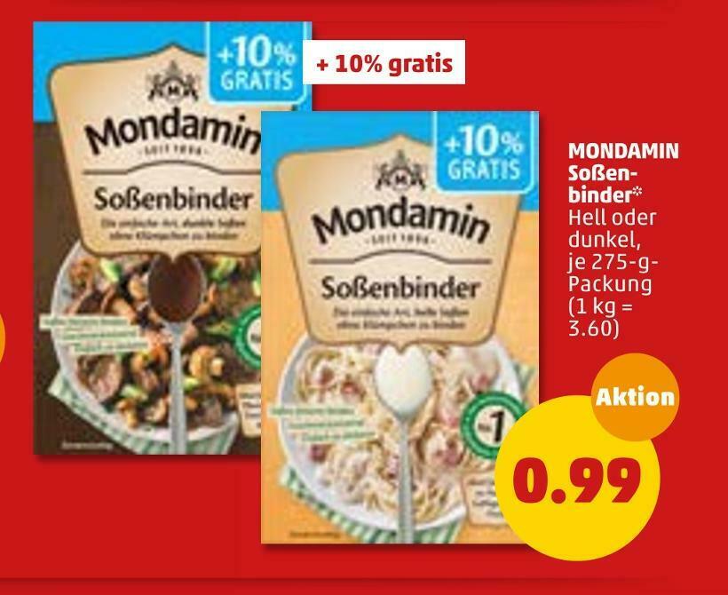Mondamin soßenbinder Angebot bei PENNY