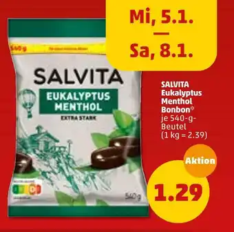 PENNY Salvita eukalyptus menthol bonbon Angebot