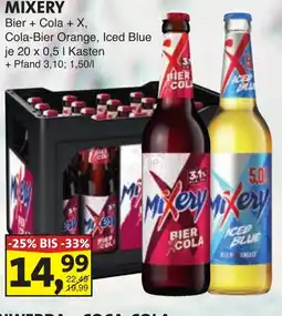 Lösch Depot MIXERY Bier + Cola + X, Cola-Bier Orange, Iced Blue Angebot