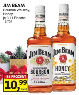 Lösch Depot JIM BEAM Bourbon Whiskey, Honey Angebot