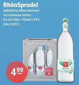 Getränke Hoffmann RhönSprudel natürliches Mineralwasser Angebot