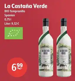 Getränke Hoffmann La Castaña Verde BIO Tempranillo Angebot