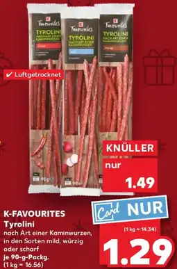 Kaufland K-FAVOURITES Tyrolini Angebot