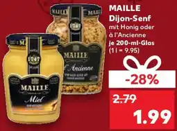 Kaufland MAILLE Dijon-Senf Angebot