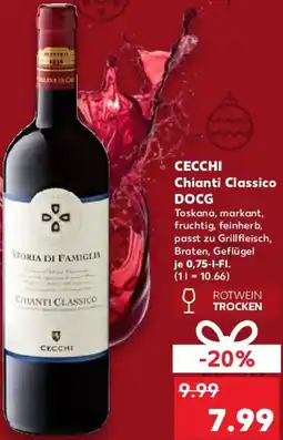Kaufland CECCHI Chianti Classico DOCG Angebot