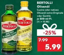 Kaufland BERTOLLI Olivenöl Angebot