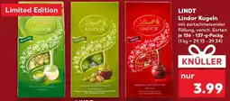 Kaufland LINDT Lindor Kugeln Angebot