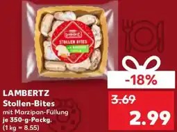 Kaufland LAMBERTZ Stollen-Bites Angebot