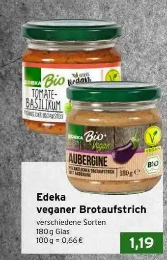 CAP Markt Edeka Veganer Brotaufstrich Angebot