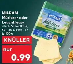 Kaufland MILRAM Müritzer oder Leuchtfeuer Angebot