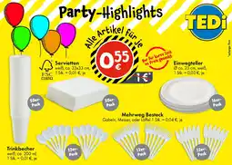TEDi Party Highlights Angebot
