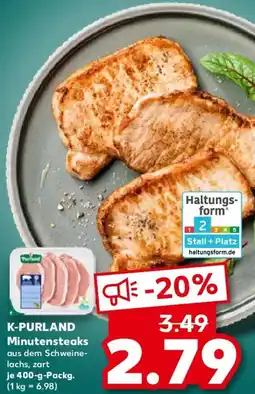 Kaufland K-PURLAND Minutensteaks Angebot