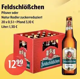 Getränke Hoffmann Feldschlößchen Pilsner oder Natur Radler Angebot