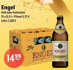 Getränke Hoffmann Engel Hell oder Kellerbier Angebot