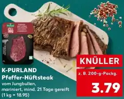 Kaufland K-PURLAND Pfeffer-Hüftsteak Angebot