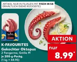 Kaufland K-FAVOURITES Gekochter Oktopus Angebot