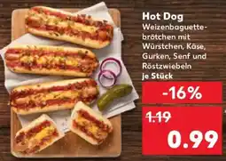 Kaufland Hot Dog Angebot