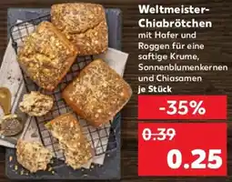 Kaufland Weltmeister Chiabrötchen Angebot