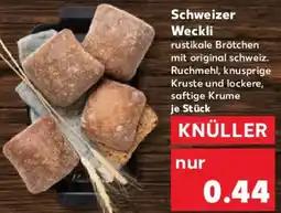Kaufland Schweizer Weckli Angebot