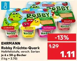 Kaufland EHRMANN Robby Früchte Quark Angebot