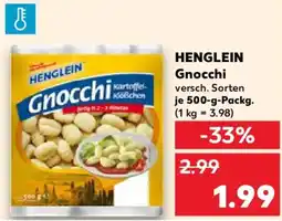 Kaufland HENGLEIN Gnocchi Angebot