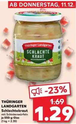 Kaufland THÜRINGER LANDGARTEN Schlachtekraut Angebot