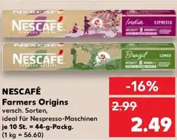 Kaufland NESCAFÉ Farmers Origins Angebot