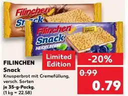 Kaufland FILINCHEN Snack Angebot