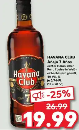 Kaufland HAVANA CLUB Añejo 7 Años Angebot