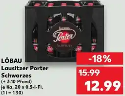 Kaufland LÖBAU Lausitzer Porter Schwarzes Angebot