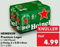 Kaufland HEINEKEN Premium Lager Angebot